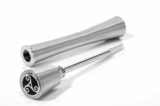 Rattray's The Bone Chrome Satin Pfeifenstopfer