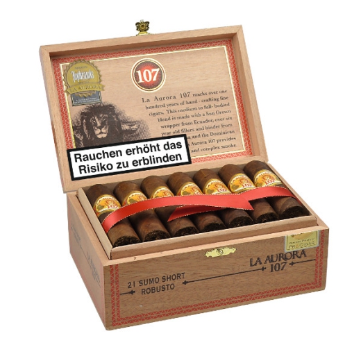 La Aurora 107 Ecuador Sumo Short Robusto