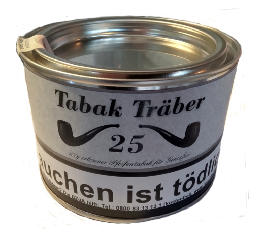 Tabak Traeber 25 jubilee tobacco