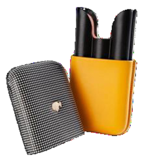 LEDERETUI COHIBA CLASSIC gelb