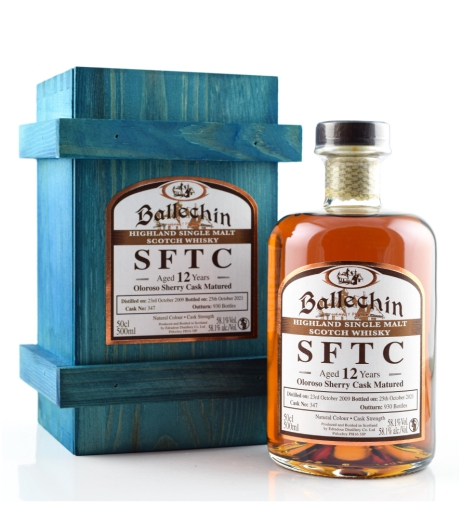 Ballechin 2009/2021 Straight from the Cask Oloroso Sherry Cask