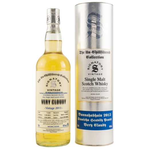 Signatory Bunnahabhain Staoisha Very Cloudy