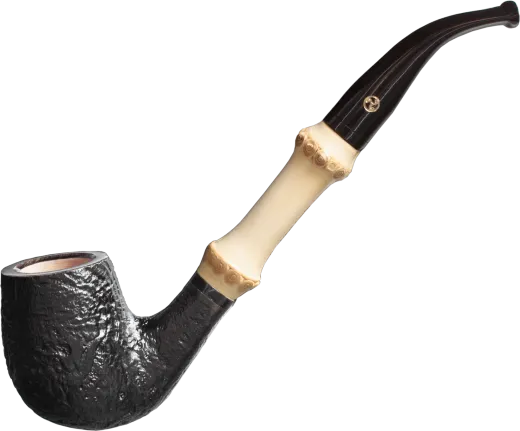 Rattray's Bamboo Bent Sandgestrahlt schwarz