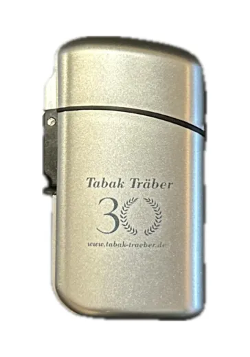Tabak Träber - 30 Jahre - Jetflame Feuerzeug
