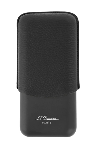 S.T. Dupont Zigarrenetui 3 CG schwarz matt
