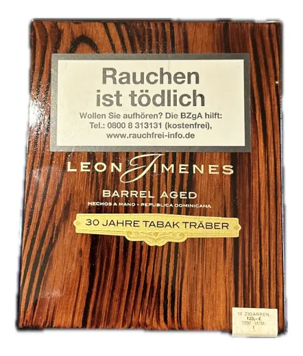 Leon Jimenes Barrel Aged Exclusivo Alemania Zigarren kaufen bei www.tabak-traeber.de | 100% Tabak ✓ schneller Versand ✓ 3 % Kistenskonto ✓