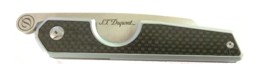 S.T. Dupont CC Knife Reverse T Carbon