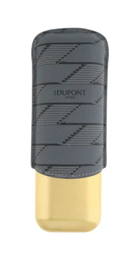 S.T. Dupont Zigarrenetui Monogram 1872 schwarz