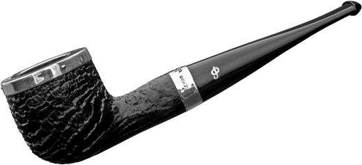Peterson Silver Cap Sandblast 606