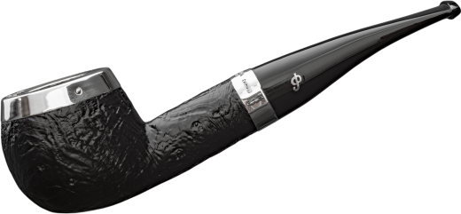Peterson Silver Cap Sandblast 408