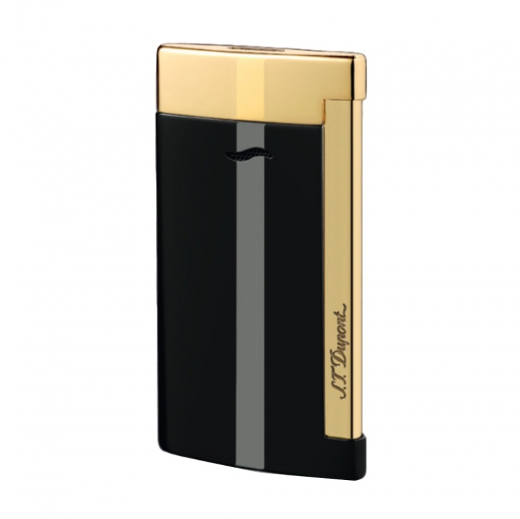 S.T. Dupont Slim 7 schwarz-gold