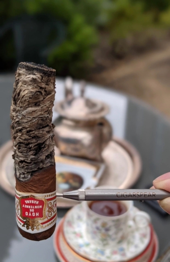 Cigarspear gebürstetes Titan