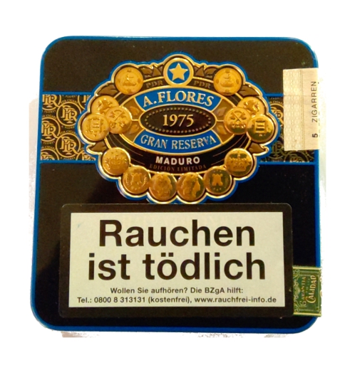 A. Flores Gran Reserva Maduro Half Corona