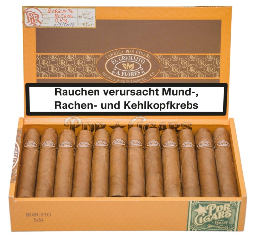 A. Flores El Criollito Rosado Robusto