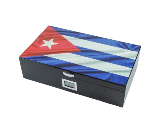 Humidor "Cuba Flag"