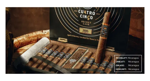 Joya de Nicaragua Cuatro Cinco Secret Cask