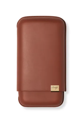 Davidoff XL-3 ICONIC Light brown cigar case