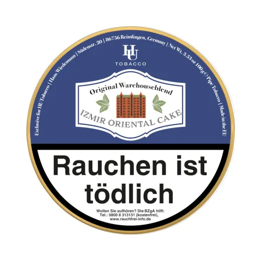 HU Tobacco Original Warehouse Izmir Oriental Cake