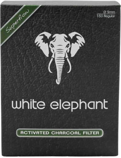 White Elephant 9mm Kohlefilter