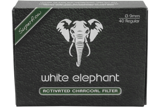 White Elephant 9mm Kohlefilter