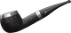 Peterson Silver Cap Sandblast 408