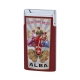 Elie Bleu J-15 La flor de Alba red pocket lighter