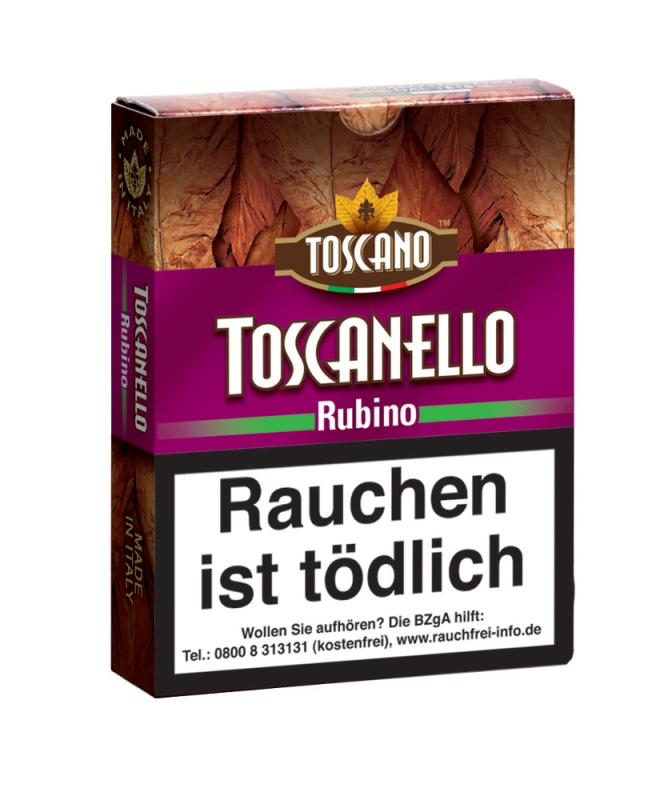 buying tobacco in italy Toscano Toscanello Rubino