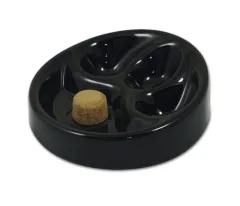 Pfeifenaschenbecher schwarz