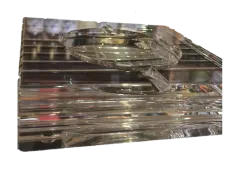 Kristallglas Zigarillo Aschenbecher