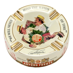 Arturo Fuente Story weiß Aschenbecher