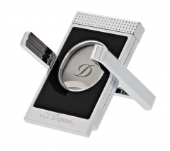 S.T. Dupont Cigar Cut Stand black & chrome