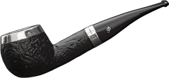 Peterson Silver Cap Sandblast 408