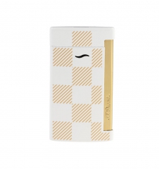 S.T. Dupont Slim 7 Weiß gescheckt