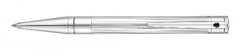 S.T. Dupont ballpoint pen with chrome finish