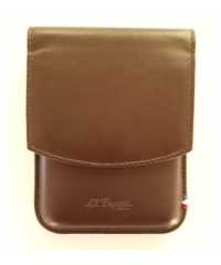 S.T. Dupont Zigarilloetui Atelier braun
