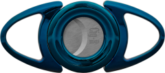 Cig-R Zigarren Abschneider Bulls Eye Blau