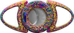 Cig-R Zigarren Abschneider Bulls Eye Antik Rainbow