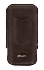 S.T. Dupont Zigarrenetui Atelier CL 3 braun