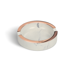 Davidoff Concrete Aschenbecher Marmor weiss klein