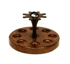 AMPEDUS KPR Pfeifenständer 8er Tobacco Spruce Metall