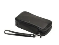 Dunhill White Spot Pipe Case 3-Pipes