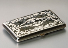 Sillems LEA cigarillo case black