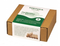 Tortuga Verde Balsaholz Filter 9mm